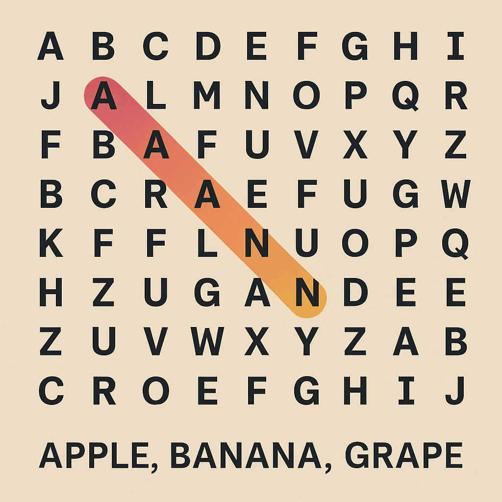 Words search
